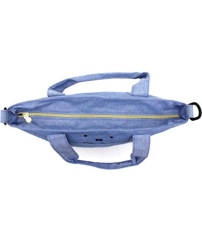 2-Way Bag, Horizontal Tote B281 Face Light Blue $25.91 Totes