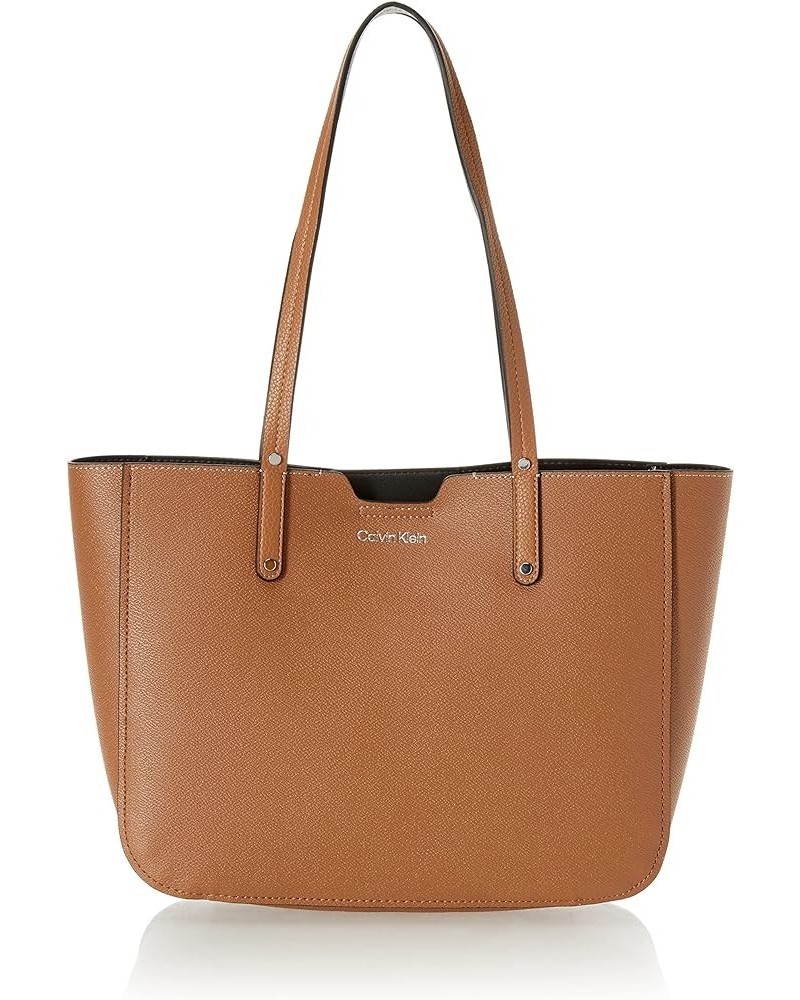 Dilan Novelty Organizational Tote Caramel Textured $33.75 Totes