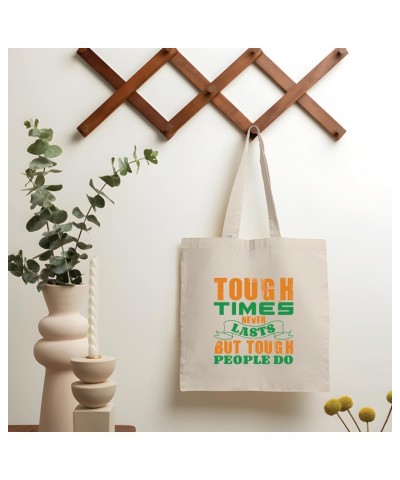 Victory Day Gift For Tough People Never Give Up Inspirational Gift Natural White Multicolor Canvas Tote Bag 165 $13.60 Totes