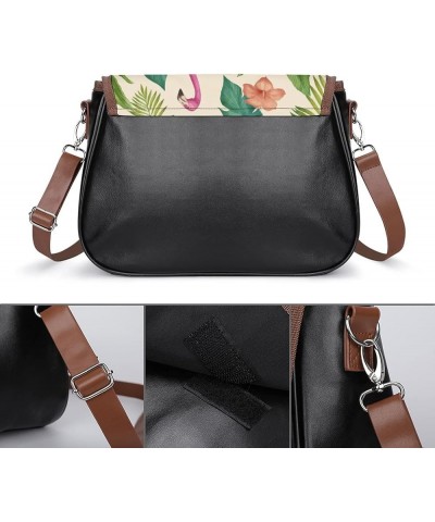 Printed Shoulder Crossbody Bag Leather Hobo Bags Medium Ladies Top Handles Satchels Bull Head Color7 $25.00 Hobo Bags