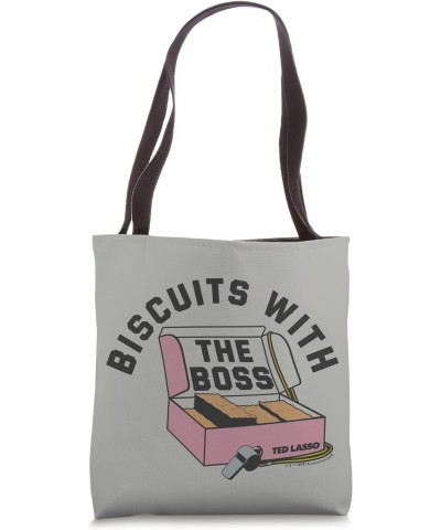 Biscuits With The Boss Box And Whistle Portrait Tote Bag $17.09 Totes