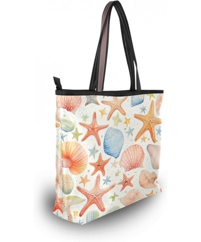 Tote Bag for Women with Zipper,Polyester Tote Purse Holiday Tote Bag Work Handbag Women Gift 9 $11.38 Totes