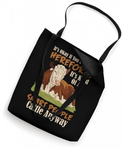 Hereford Cattle Cow Herd Livestock Hereford Breeder Farmer Tote Bag $12.88 Totes