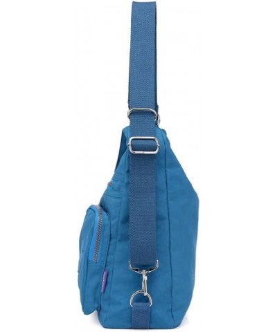 Crossbody Bag for Women Nylon Shoulder Bag Purse with Adjustable Strap,Fashion Multipurpose Backpack(Black) Sky Blue $23.20 B...