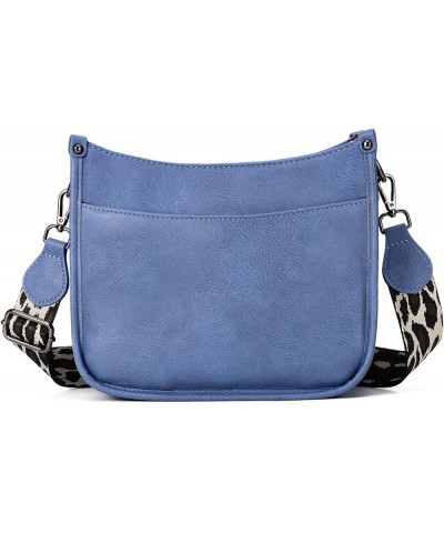 Crossbody Bags for Women Shoulder Handbags Sling Bag Soft FAUX Leather Shoulder Purses Blue $14.62 Shoulder Bags