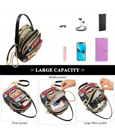 Cell Phone Purse Crossbody Handbag Durable Shoulder Bag Multicoloured-013 $10.65 Shoulder Bags