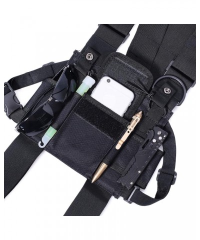 Lightweight Outdoor Chest Bag for Running and Cycling and Accessories Holder, Black Green (Size : Black) Black $16.01 Wallets