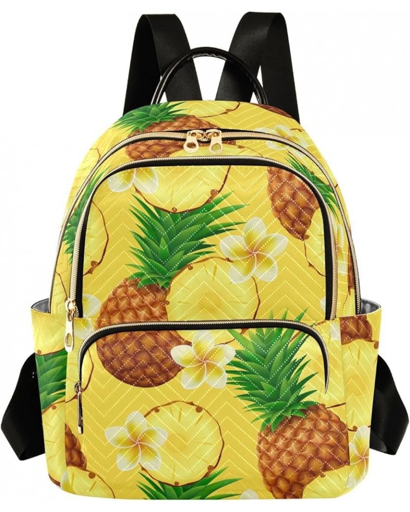 Pineapples Backpack Purse for Women Fashion Ladies Shoulder Bags Travel Bag Hiking Sports Ladies Daypack,S Small $14.57 Backp...