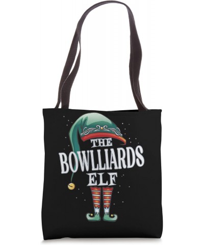 Bowlliards Elf Christmas Group Xmas Pajama Party Tote Bag $9.36 Totes