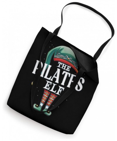 Pilates Elf Christmas Group Xmas Pajama Party Tote Bag $12.20 Totes