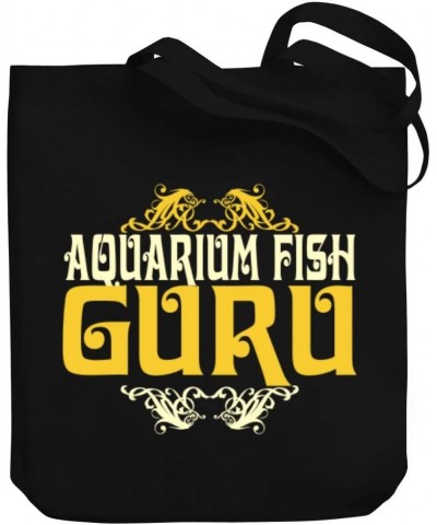 Aquarium Fish GURU Canvas Tote Bag 10.5" x 16" x 4 $23.19 Totes