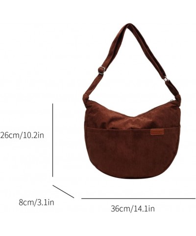 Satchel Bag for Women Girls Zipper Closure Crossbody Bag Large Capacity Versatile Messenger Bag with Adjustable Stra Coffee $...