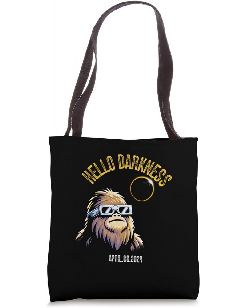 Total Solar Eclipse 2024 Event - Bigfoot in Glasses Edition Tote Bag $10.08 Totes