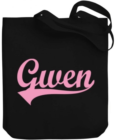 Gwen Baseball Style Canvas Tote Bag 10.5" x 16" x 4 $18.00 Totes