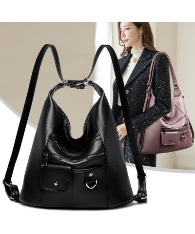 CASUAL WOMEN'S BAG, ONE-SHOULDER, CROSS-BODY BAG, BACKPACK, KHAKI, 37 * 14 * 35CM (Color : Gray, Size : 37 * 14 * 35CM) 37*14...