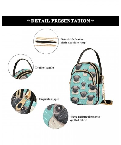 Cute Dog Puppy Small Crossbody Bags for Women Adjustable Strap Purses Travel Handbags 20852541 $14.29 Crossbody Bags