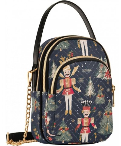 Christmas Ballets Nutcrackers Tree Small Crossbody Bags for Women Cell Phone Shoulder Purse Handbags Wallet 21215238 $15.11 C...