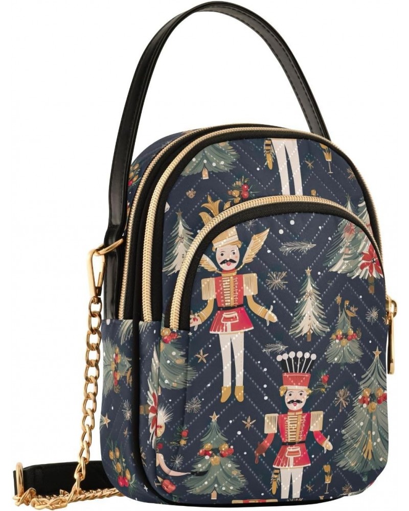 Christmas Ballets Nutcrackers Tree Small Crossbody Bags for Women Cell Phone Shoulder Purse Handbags Wallet 21215238 $15.11 C...