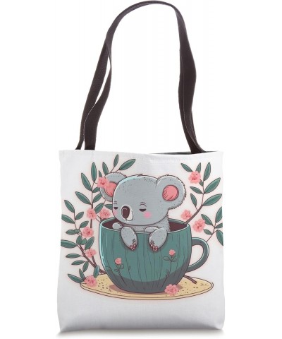 tea time cup morning tea lover cute joyful Tote Bag $9.02 Totes