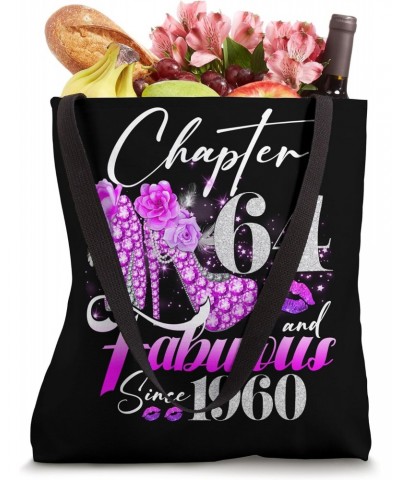 Chapter 64 Fabulous Since 1960 64th Birthday Queen Diamond Tote Bag $13.33 Totes