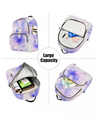 Small Backpack for Women Travel Bag Watercolor Horse Daypack Purse Fashion Shoulder Bag Rucksack Medium B535 $15.33 Backpacks