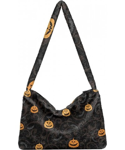 Halloween Theme Womans Shoulder Bag, Fall Shoulder Bags for Women, Womens Outdoor Bag Halloween-5 $11.99 Shoulder Bags