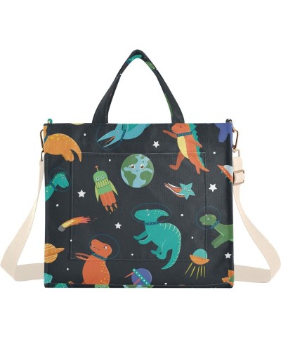 Purses Totes Women Print Abstract Animal Skin Crossbody Tote Purse Pattern Book Bag Large Totes Bag Cosmic Galaxy Dinosaur $1...