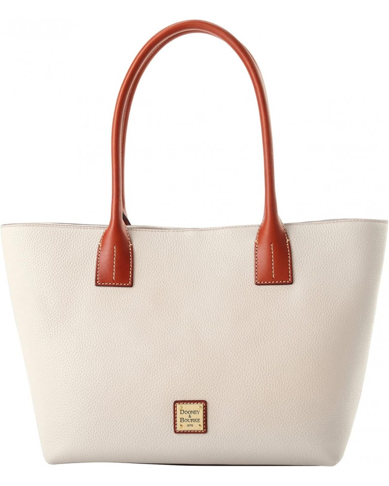 Handbag, Pebble Grain Small Russel Tote - White $83.88 Totes