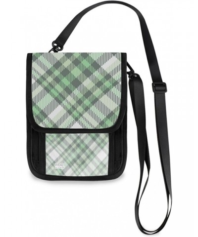 Small Crossbody Cell Phone Purse Bag 1 for Women Wallet Purse Tartan Plaid Pattern Mini Messenger Shoulder Handbag 11 $10.39 ...