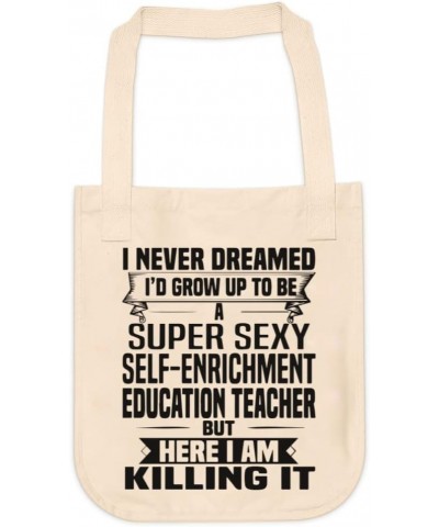 Best Teacher In The World Cool Teacher Tote bag for Women And Men Graphic Shoulder Bags Casual Cloth Purses and Aesthetic Han...