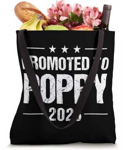 Promoted To Poppy Est 2023 For Men - Funny New Papa Vintage Tote Bag $14.50 Totes