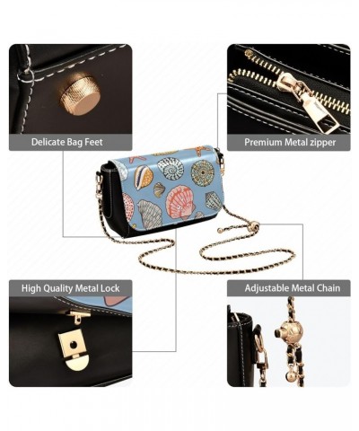 Crossbody Bags for Women Trendy Women's Black Shoulder Bag Small PU Leather Flap Cross Body Bag Handbags Pattern22 $20.08 Cro...