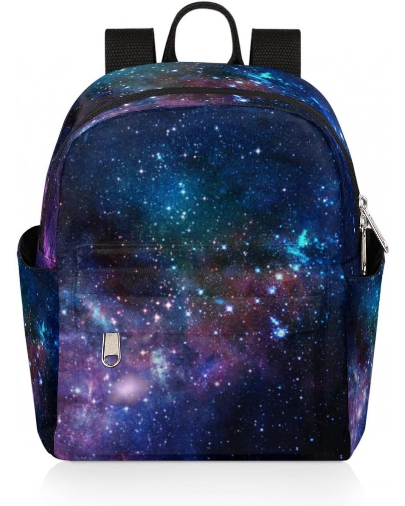 Galaxy Nebula Star Mini Backpack for Women Girls,Outer Space Small Backpack Purse Travel Casual Daypack Lightweight Shoulder ...