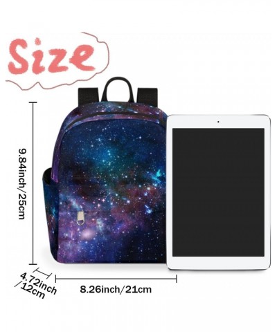 Galaxy Nebula Star Mini Backpack for Women Girls,Outer Space Small Backpack Purse Travel Casual Daypack Lightweight Shoulder ...