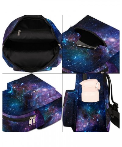 Galaxy Nebula Star Mini Backpack for Women Girls,Outer Space Small Backpack Purse Travel Casual Daypack Lightweight Shoulder ...