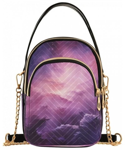 Purple Nebula Women Crossbody Handbag, Small Crossbody Bags for Women Trendy, Fall Crossbody Purse Purple Nebula-8 $14.34 Sho...