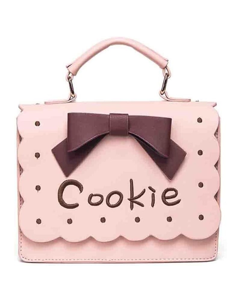 Cartoon Japanese Cookie Handbag Tote, Kawaii Creative Bowknot Cute Shoulder Purse, Women's JK Uniform Biscuits Crossbody Bag ...