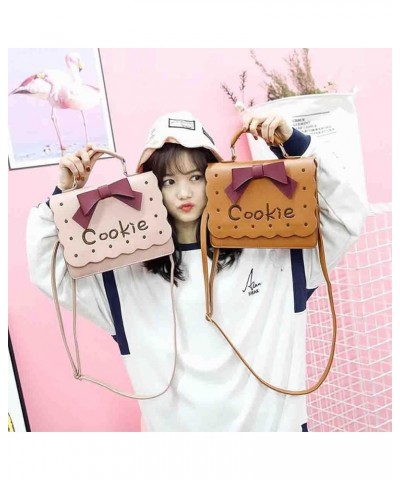 Cartoon Japanese Cookie Handbag Tote, Kawaii Creative Bowknot Cute Shoulder Purse, Women's JK Uniform Biscuits Crossbody Bag ...