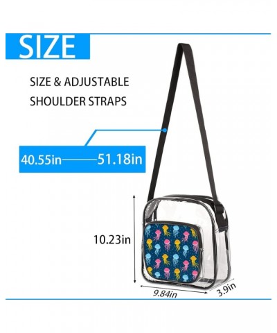 Small Crossbody Bags for Women-Clear Crossbody Bag Cute for Sports,Concert,Prom Multi10 $15.77 Shoulder Bags