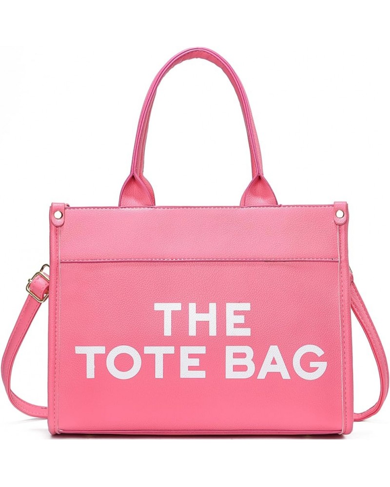 Tote Bag for Women Satchel Purse and Handbags Ladies Shoulder Totes Bag Crossbody Bags 1-5-a Pink $14.74 Totes