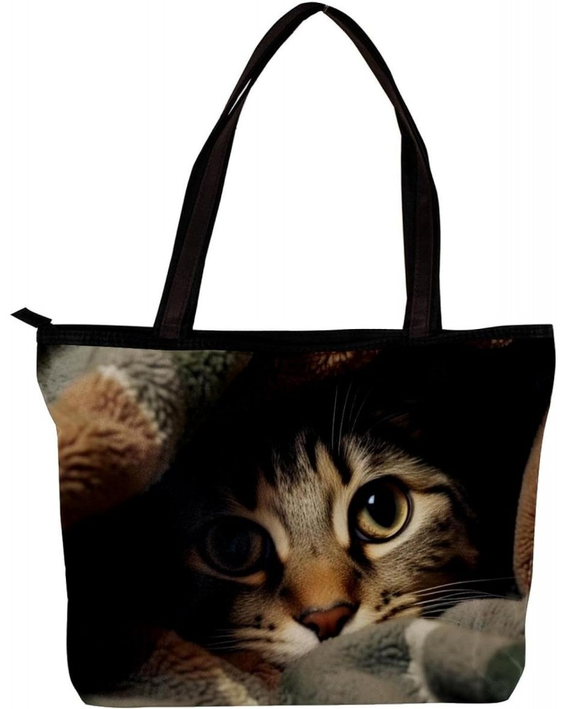 The Tote Bag For Women,Purses For Women,Handbags For Women,Bed Cute Cat Handbags $11.54 Totes