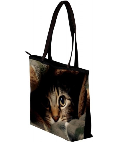 The Tote Bag For Women,Purses For Women,Handbags For Women,Bed Cute Cat Handbags $11.54 Totes