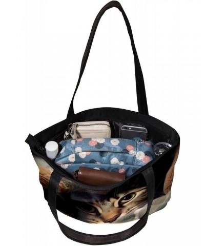 The Tote Bag For Women,Purses For Women,Handbags For Women,Bed Cute Cat Handbags $11.54 Totes