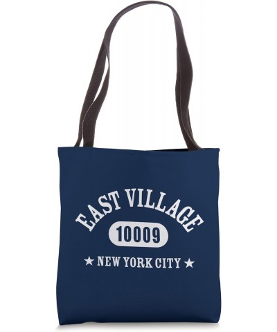 EAST-VILLAGE NEW YORK CITY 10009 / NYC Athletic Design Tote Bag $14.58 Totes