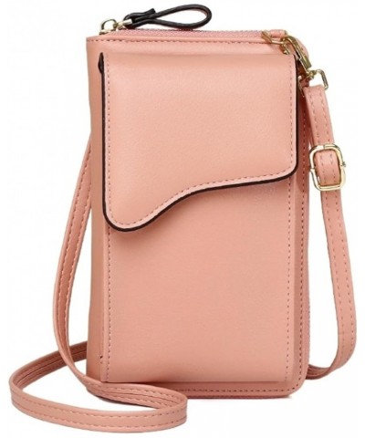 Shoulder Bags For Women Mobile Phone Bags Female Crossbody Wallet Messenger Bag Handbags Apricot $28.60 Shoulder Bags