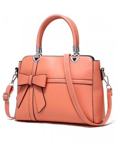 Women classics Top Handle Handbag Crossbody Casual Purse Satchel Tote I Salmon $22.39 Shoulder Bags