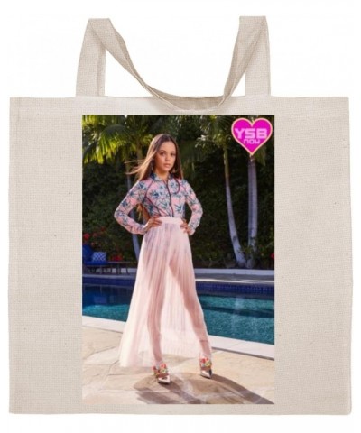 Jenna Ortega - Cotton Photo Canvas Grocery Tote Bag IDPP954205 $15.25 Totes