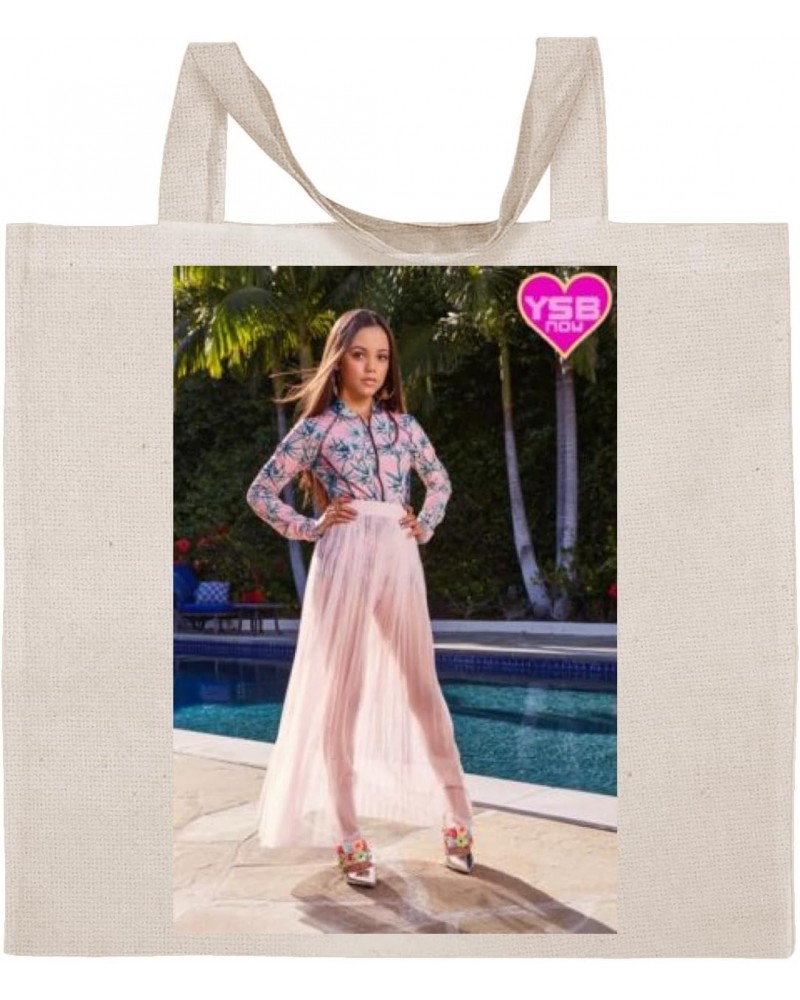 Jenna Ortega - Cotton Photo Canvas Grocery Tote Bag IDPP954205 $15.25 Totes