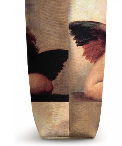 Angels Gift Raphael Angel Cherubs Sistine Madonna Angel Tote Bag $12.25 Totes