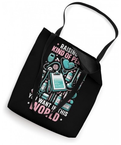 Mom Of An Oncology Nurse Registered Nurse Oncology Nursing Tote Bag $11.25 Totes